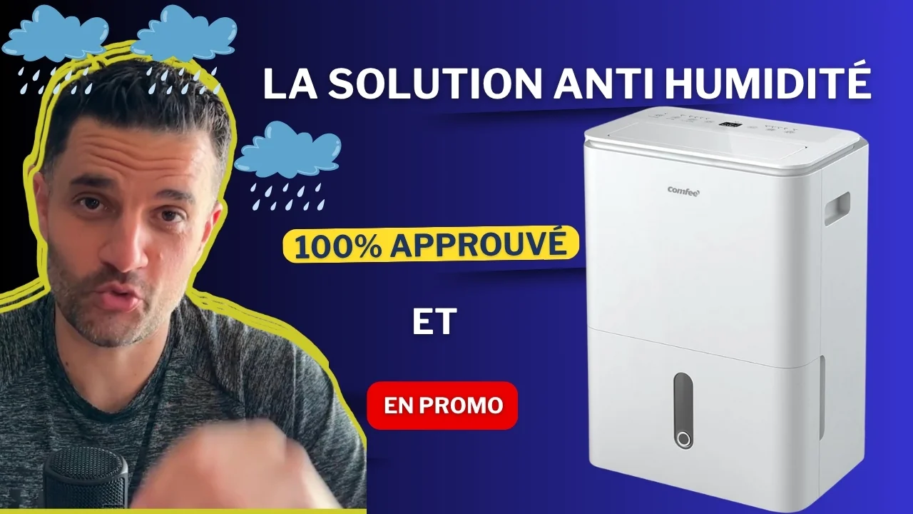 Test du Déshumidificateur Maison CONNECTÉ Comfee (20L/jour) - Adieu Murs Humides !