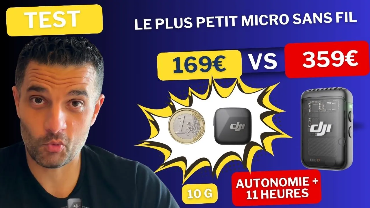 🎤 TEST DJI Mic Mini : Ce micro sans fil va TOUT CHANGER mon avis après 1 mois d'utilisation !