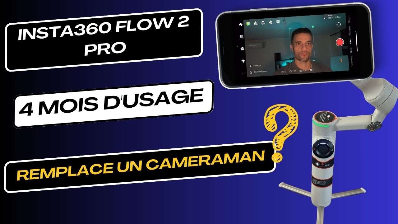 Insta360 Flow 2 Pro : 4 Mois d'Usage ! Ce Gimbal Remplace Vraiment un Caméraman