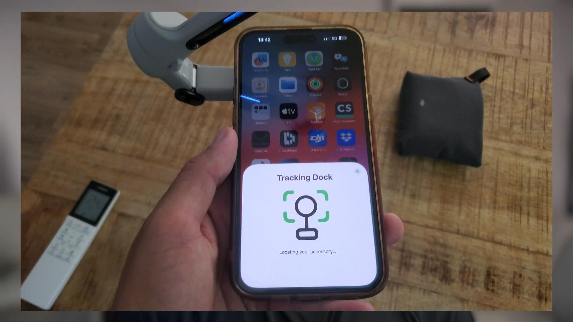 Appairage NFC instantané entre iPhone et Insta360 Flow 2 Pro