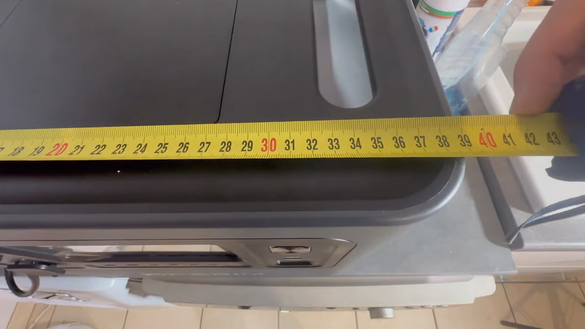 Mesures et dimensions de la batterie Aferiy P210