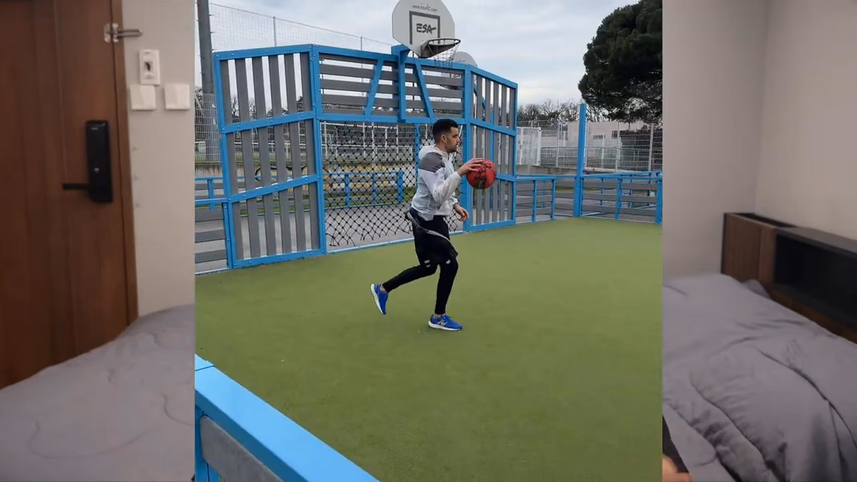 Test de l'HyperShell Pro X au basketball