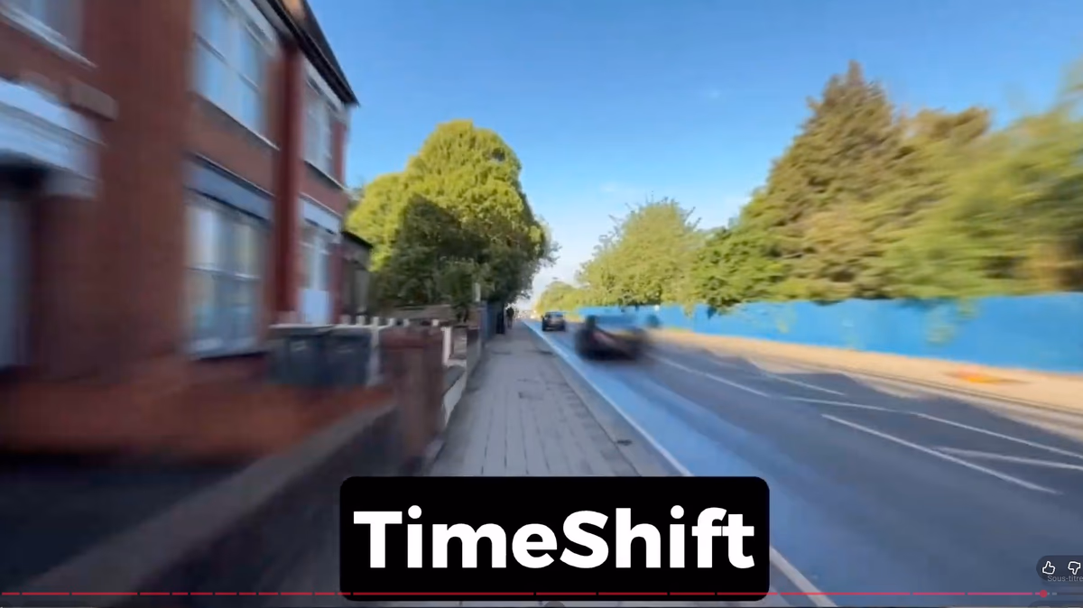 Fonction Time Shift de l'Insta360 Flow 2 Pro